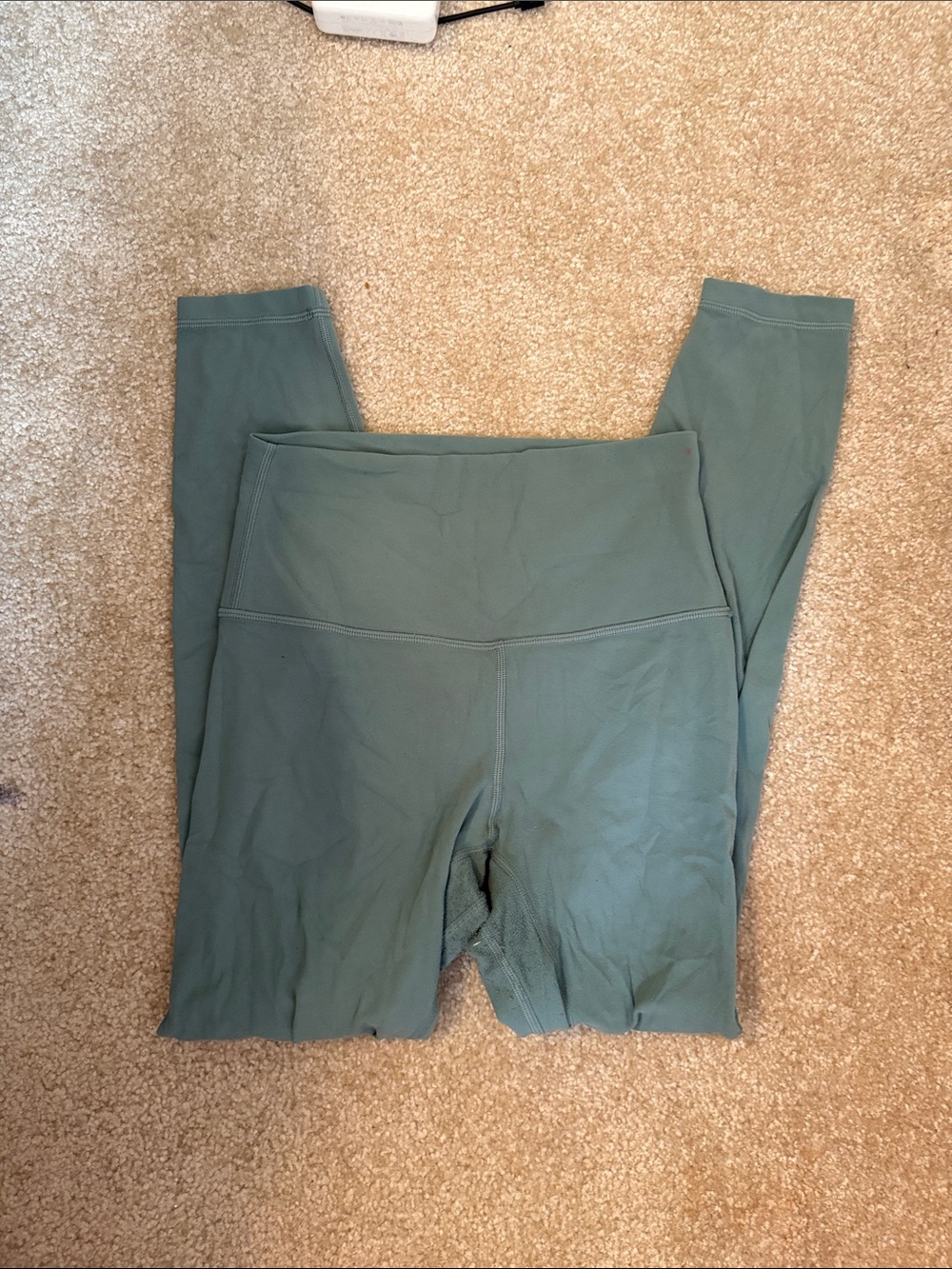 lululemon athletica Sage Green Stretch Leggings